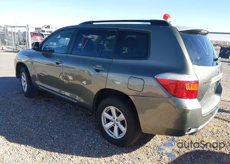 2009 Toyota Highlander из США, поврежденный, VIN JTEDA41A592005477